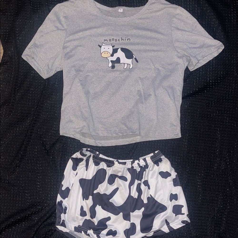 Gray Women's Pajama Top